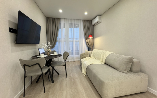 Квартира С видом на город и прекрасной террасой