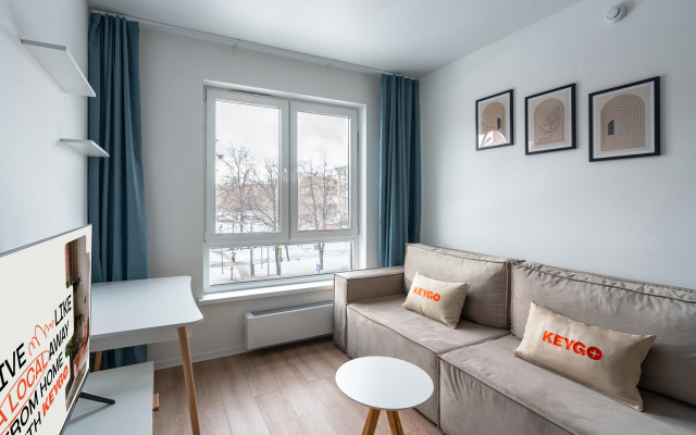 Апартаменты KeyGo #1083 рядом с Метро Бутырская