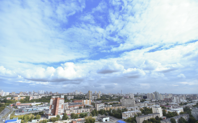 ApartHause s krasivym vidom na gorod na 24 etazhe Apartments
