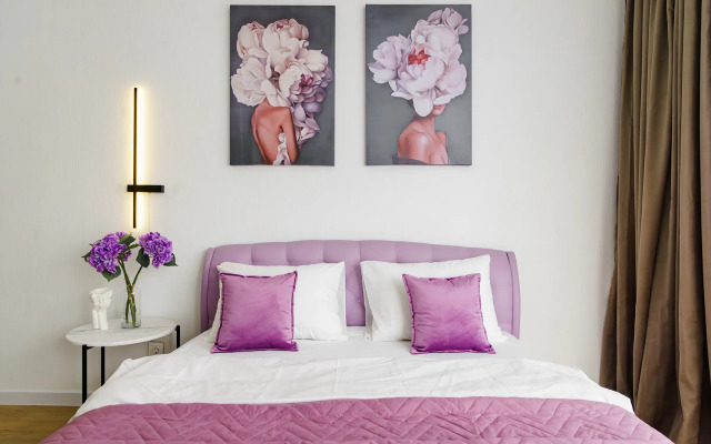 Na 24 Etazhe S Panoramnym Vidom Na Dve Reki Flat