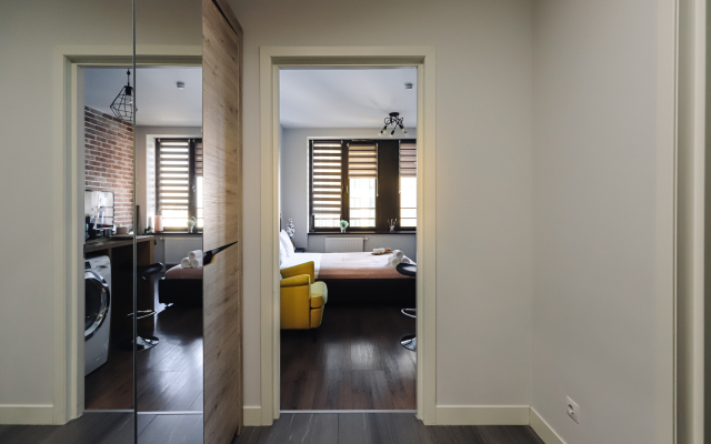 Апартаменты Lalapart Cozy loft на 18 этаже в ЖК Савеловский Сити