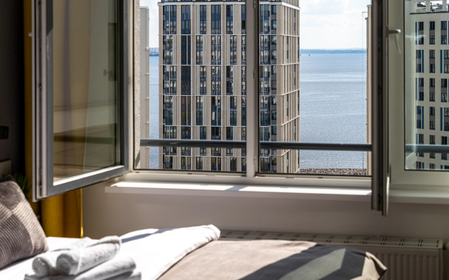 Апартаменты Морской Фасад на проспекте Крузенштерна