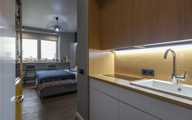 Апартаменты Дрим Апартменс 595 Стильная Гостевая Студия Небеса