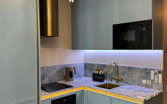 Апартаменты Высота 124 УК Атмосфера с видом на горы