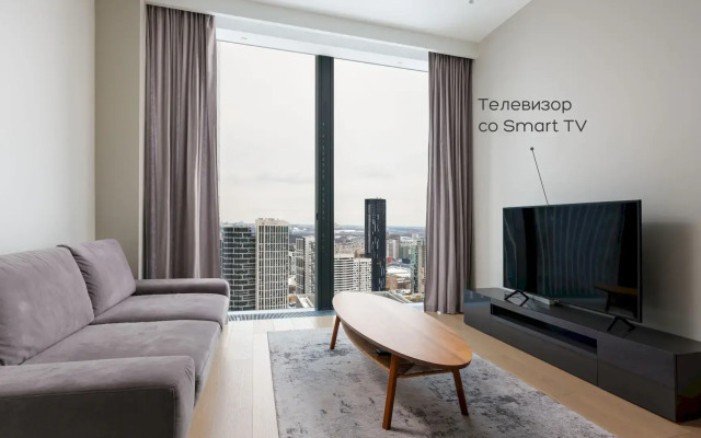 Апартаменты Москва Сити Sky View 38 этаж 2 комнаты