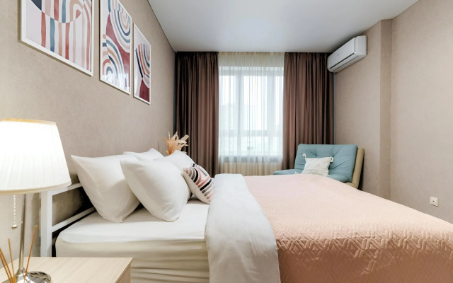 Квартира двухкомнатная у Парка Галицкого Апарт-Отелика на Героев Разведчиков