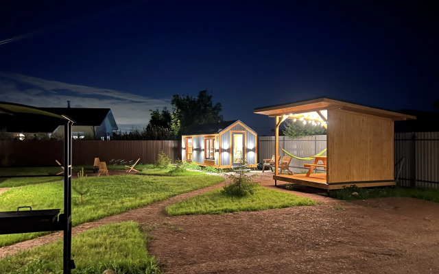 Частный дом с баней на дровах загородный