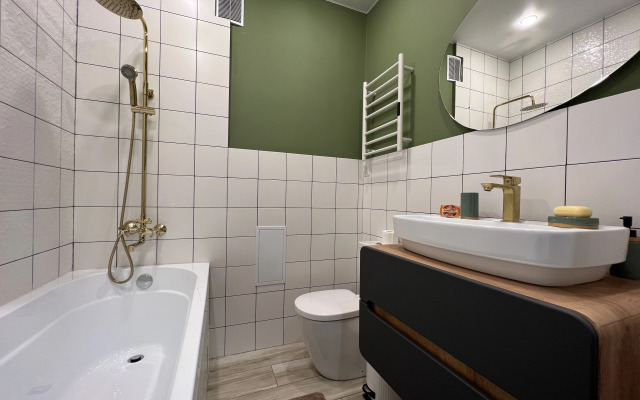 Uyutnoye gnezdyshko na Zapadnom plyazhe Baltiki Flat