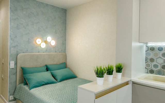 Апартаменты Студия ЖК Кислород с видом на горы