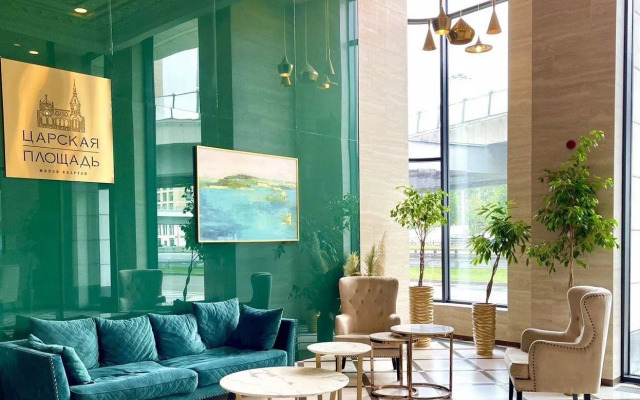 Квартира Крacивaя дизайнеpская студия в центpе Mоcквы