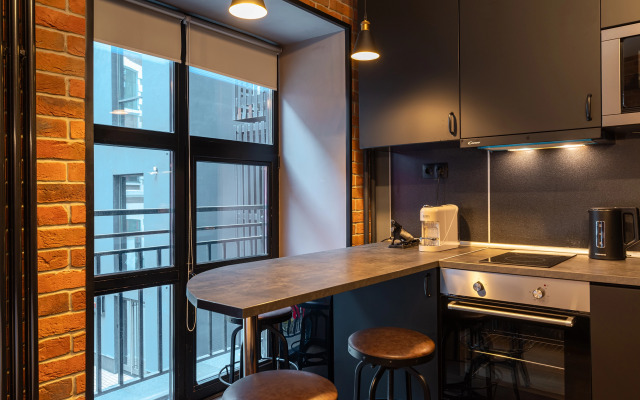 Апартаменты студия в стиле лофт в жк Cleinhouse на Красносельской