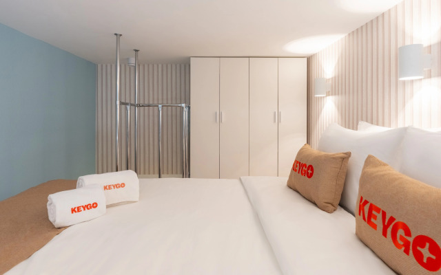 Апартаменты KeyGo 1012 Студия Рядом с Парком Сокольники