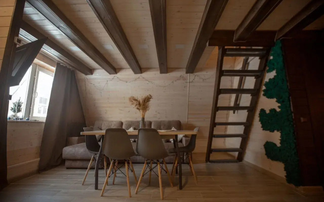 Частный дом уютный A-frame White