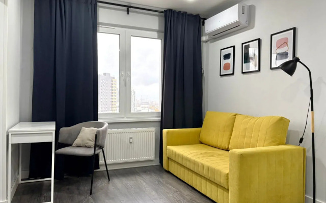 Квартира Яркая современная с парковкой рядом ипподром и Мега