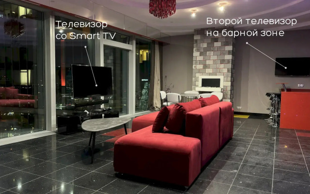 Апартаменты Москва Сити Apex 42 этаж 2 комнаты