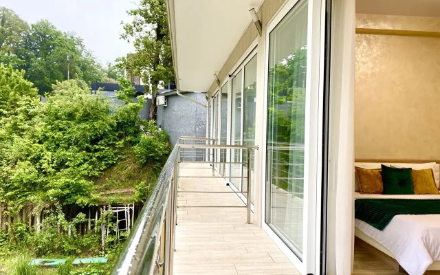 Апартаменты Студия Для Пары Или Семьи  С Подогреваемым Бассейном Зимой