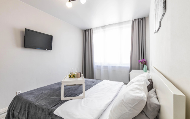 Квартира евродвушка BeGuest возле м. Уральская для четверых