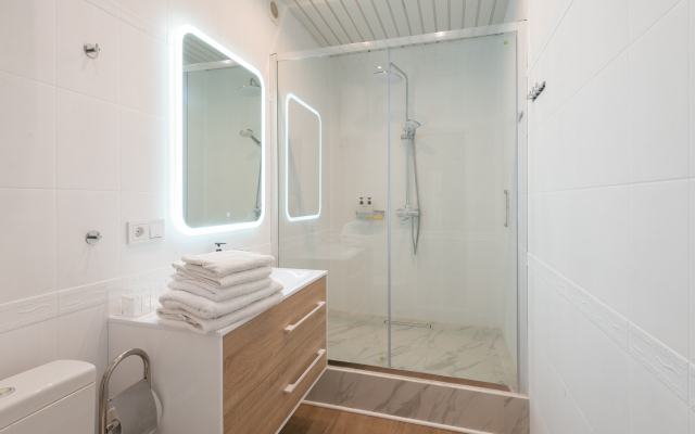 Flat  Blue Lagoon in the business center of Tyumen