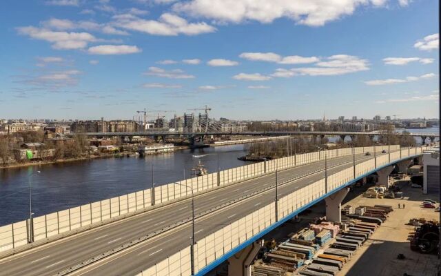 Квартира Двухкомнатная Видовая Piter Apartments в ЖК Эмеральд