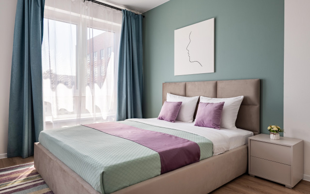 Lavandovye Sny - krasivyj vid na gorod s 31 etazha Flat