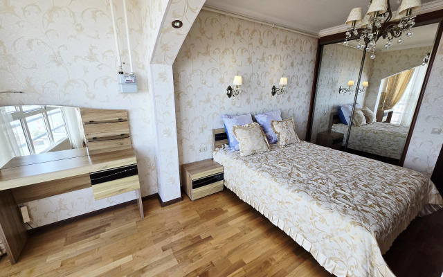 S shikarnym, panoramnym vidom na more Flat