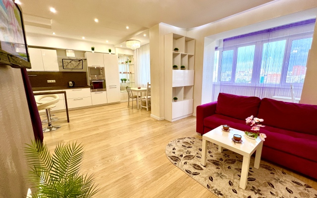 Studiya na 13-m Etazhe v ZHK Sovremennik Apartments