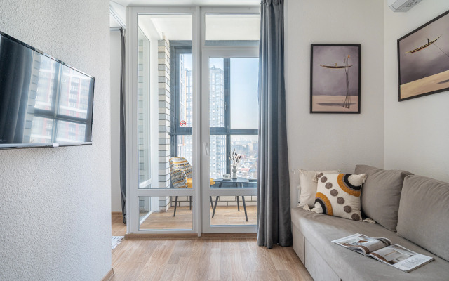 Квартира Стильная студия с дизайнерским ремонтом