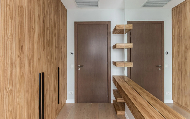 Апартаменты Москва Сити трех комнатные угловой вид