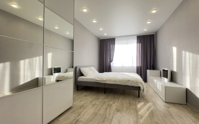 Квартира с белой мебелью