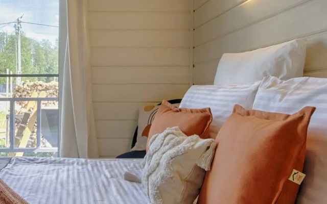 Частный дом с большим сибирским банным чаном