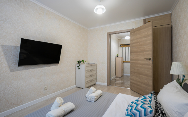 Otlichnaya dvukhkomnatnaya kvartira s yevroremontom Flat