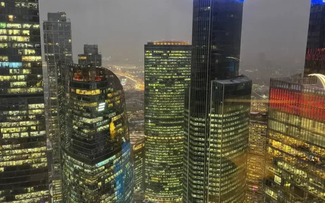 Апартаменты Sky City Moscow Роскошный апартамент с видом на башни на 61 этаже!