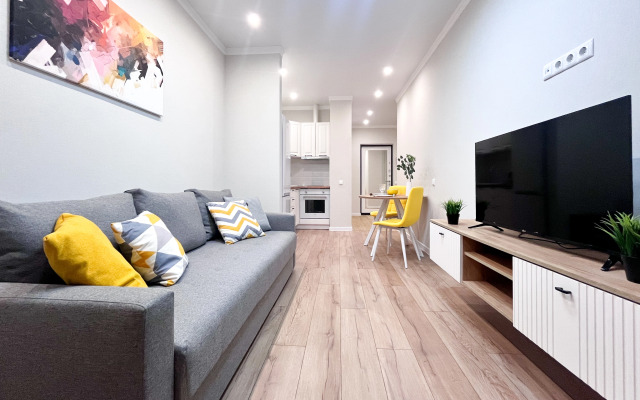Dobrye Kvartiry S Terassoy Na Larina 45s6 Apartments