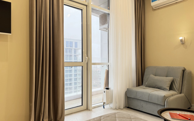 Квартира Студия с балконом