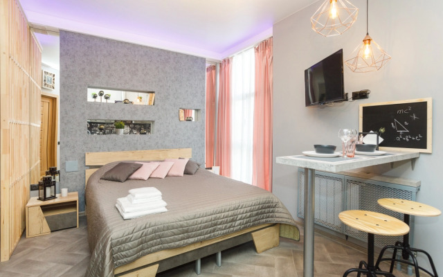 Лофт апартаменты Этажидейли возле БЦ Высоцкий