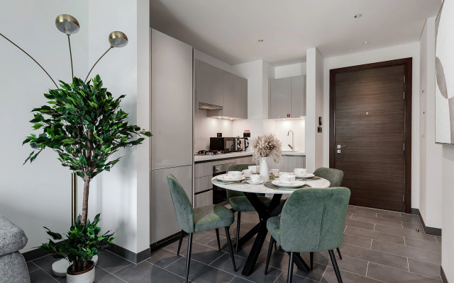 Апартаменты Вдохновляющие 1BR в Sobha Hartland