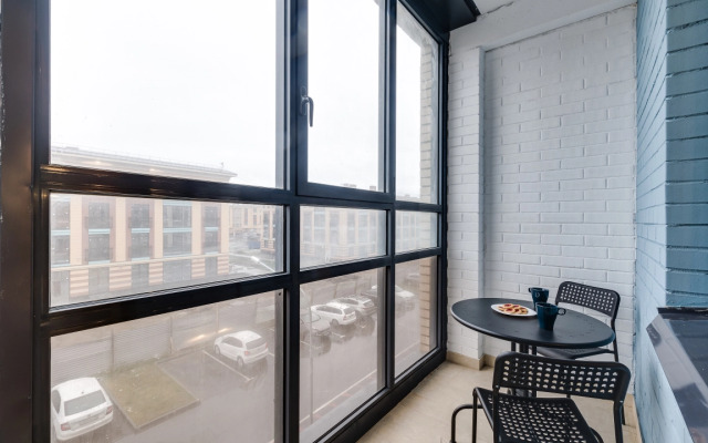 Apartamenty Studiya s Balkonom Art-Aparty u Ekspoforuma