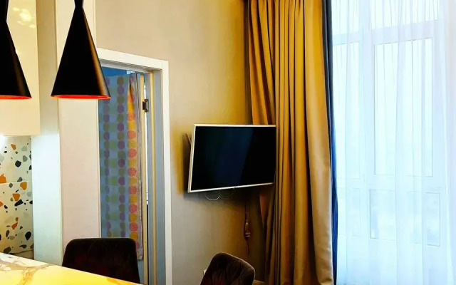 Квартира Уютная евродвушка в центре с видом на горы