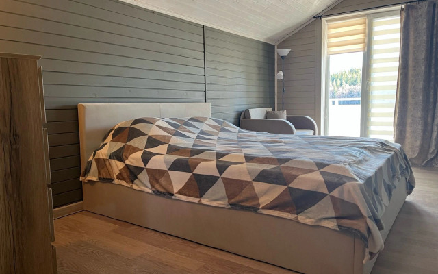 Частный дом Дом на озере Великое