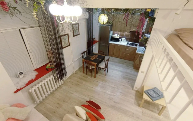 Квартира Студия с авторским декором Сказочный лес в красивом доме