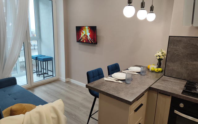 Uyutnaya kvartira v Zelenogradske Flat