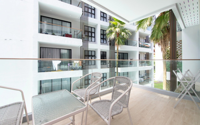 Апартаменты 2-комнатные Palmyrah 5 мин до пляжа Сурин PALM-C302