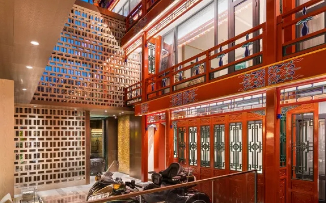 Отель Manxin Mansion Beijing Shichahai Park Nanluoguxiang