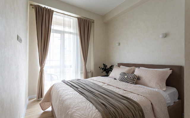 Квартира с балконом и видом на море Посейдон 590