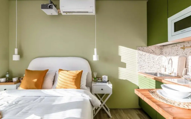 Апартаменты Комфорт с Красивым Видом Студия Дизайнерские