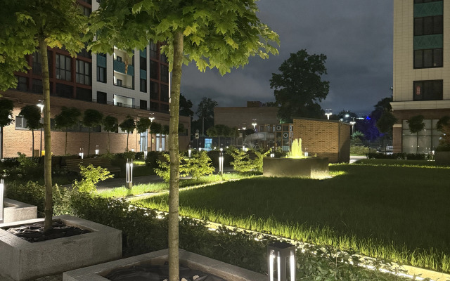 Апартаменты с 2 спальнями KenigDeluxe «Централ Парк Амалиенау»