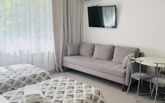 Comfortable studio on Vzletka flat