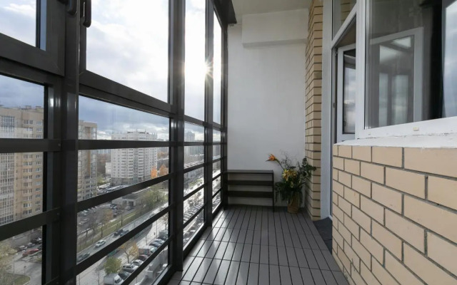 Квартира Этажидейли евродвушка с балконом