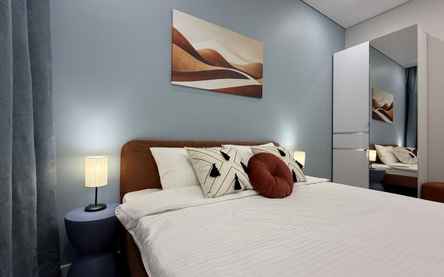 Квартира Современная однокомнатная в центре Тюмени