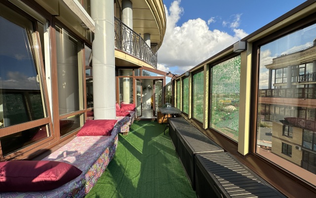 Апартаменты С Террасой и Видом на Центр Петербурга